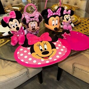 Minnie Mouse Pink Party Decoration Set
